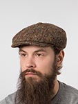 Кепка STETSON арт. 6870601 HATTERAS WOOL (коричневый)